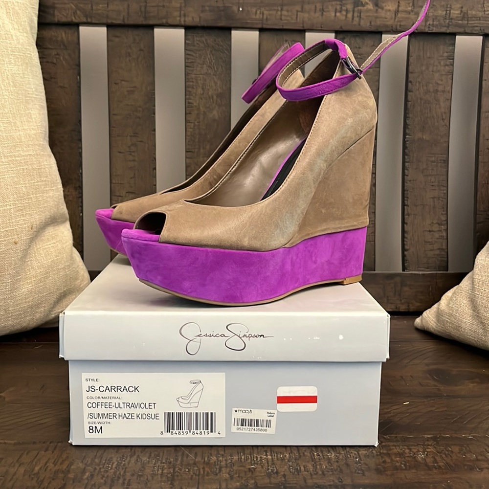 Jessica Simpson wedges